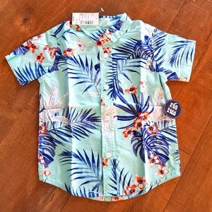 Toddler Poplin Tropical Shirt